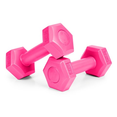Hantle fitness zestaw hantelki ciężarki 2x 0,5 kg Hantle fitness zestaw hantelki ciężarki 2x 0,5 kg
