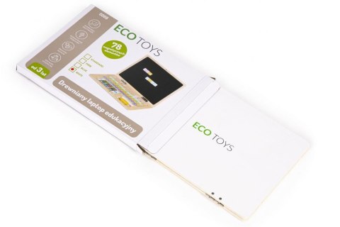 Tablica edukacyjna magnetyczna laptop litery cyfry ECOTOYS Tablica edukacyjna magnetyczna laptop litery cyfry ECOTOYS
