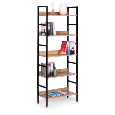 Reał loftowy wysoki 5 półek metal MDF ModernHome Reał loftowy wysoki 5 półek metal MDF ModernHome