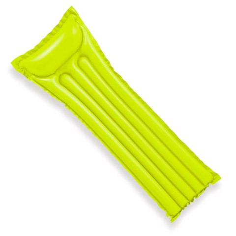 Dmuchany materac do pływania 183x69 cm - zielony 59703 INTEX Dmuchany materac do pływania 183x69 cm - zielony 59703 INTEX