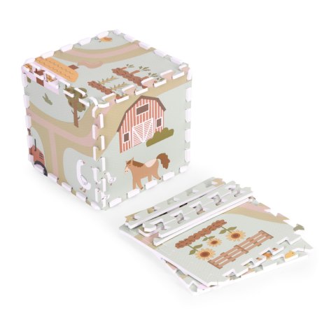 Duża mata piankowa EVA dla dzieci Farma 90,5x90,5 cm 21 el. ECOTOYS Duża mata piankowa EVA dla dzieci Farma 90,5x90,5 cm 21 el. ECOTOYS