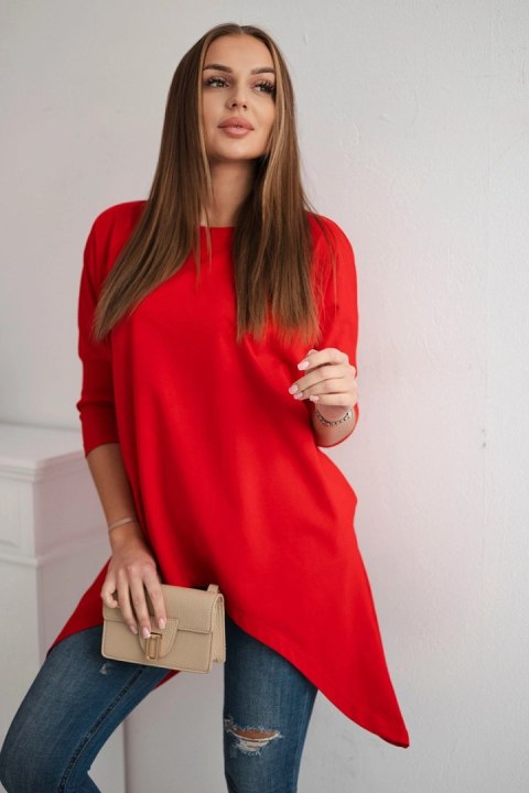 Bluzka oversize czerwona Bluzka oversize czerwona