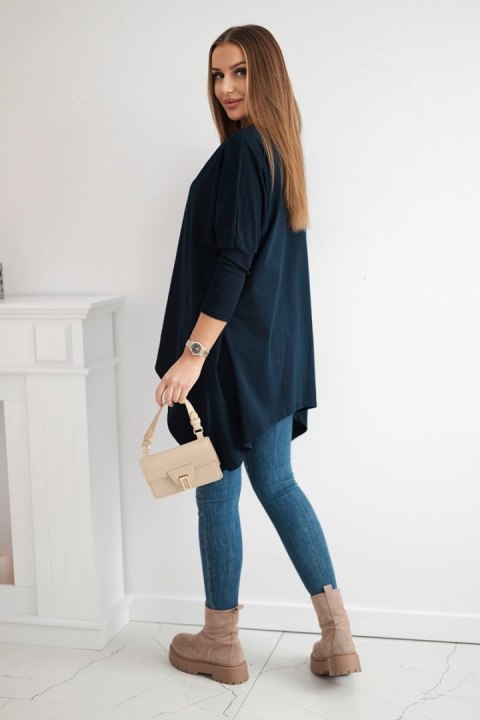 Bluzka oversize granatowa Bluzka oversize granatowa