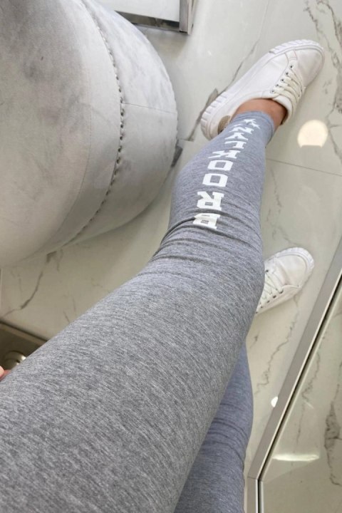 Spodnie leginsy Brooklyn szare Spodnie leginsy Brooklyn szare