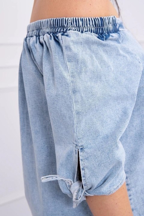 Bluzka jeansowa ze stretchem Bluzka jeansowa ze stretchem
