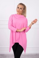 Bluza z nadrukiem skrzydeł jasno różowa