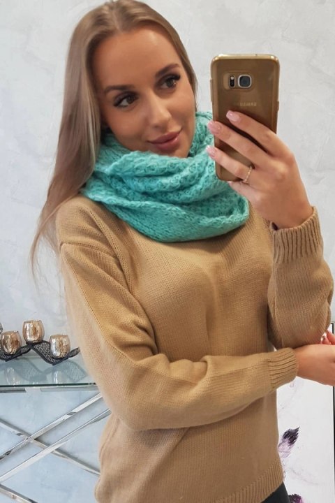 KN17 Komin damski miętowy KN17 Komin damski miętowy