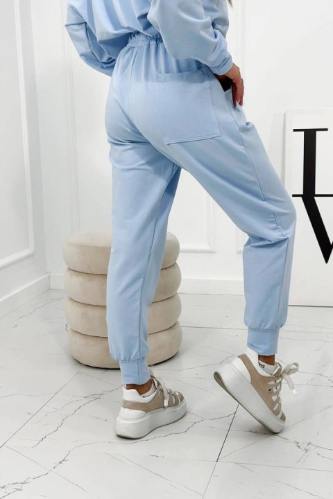 Komplet 2-częściowy bluza + spodnie błękitny Komplet 2-częściowy bluza + spodnie błękitny