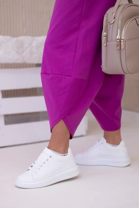 Komplet new punto bluza + spodnie ciemny fioletowy Komplet new punto bluza + spodnie ciemny fioletowy