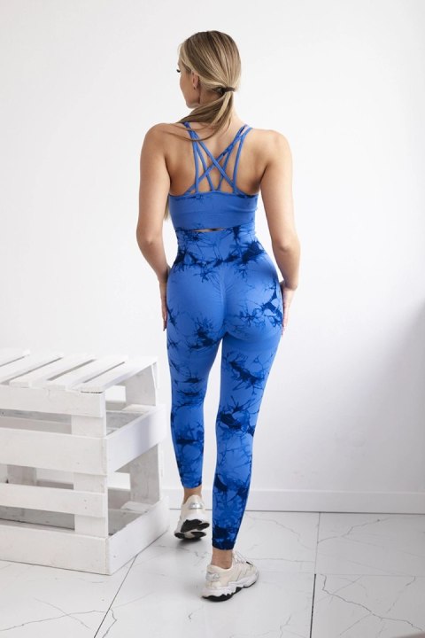 Komplet fitness top + legginsy push up chabrowy Komplet fitness top + legginsy push up chabrowy