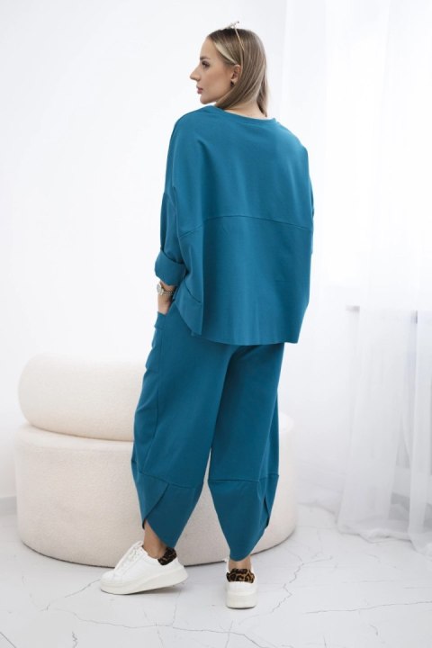 Komplet Punto Milano Winter bluza + spodnie jasny morski Komplet Punto Milano Winter bluza + spodnie jasny morski