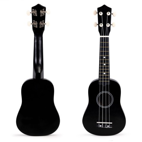 Gitara ukulele dla dzieci drewniana 4 struny nylonowe ECOTOYS Gitara ukulele dla dzieci drewniana 4 struny nylonowe ECOTOYS