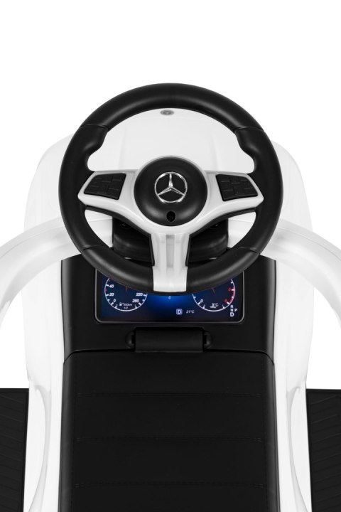 Jeździk pchacz autko Mercedes C CLASS interaktywna kierownica prowadnik biały Jeździk pchacz autko Mercedes C CLASS interaktywna kierownica prowadnik biały