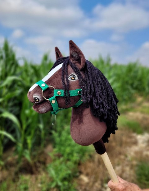 Hobby Horse Mały koń na kiju Premium - ciemogniady A4 Hobby Horse Mały koń na kiju Premium - ciemogniady A4