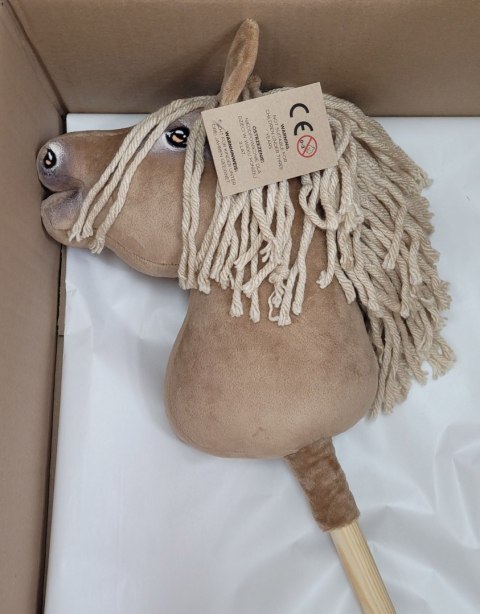 Hobby Horse Mały koń na kiju Premium - izabelowaty A4 Hobby Horse Mały koń na kiju Premium - izabelowaty A4
