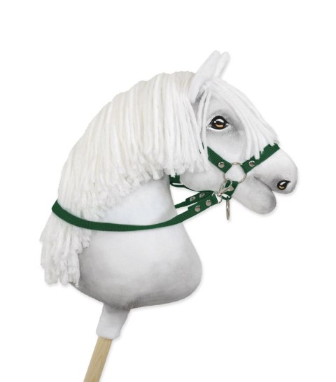Wodze dla konia Hobby Horse - butelkowa zieleń Wodze dla konia Hobby Horse - butelkowa zieleń