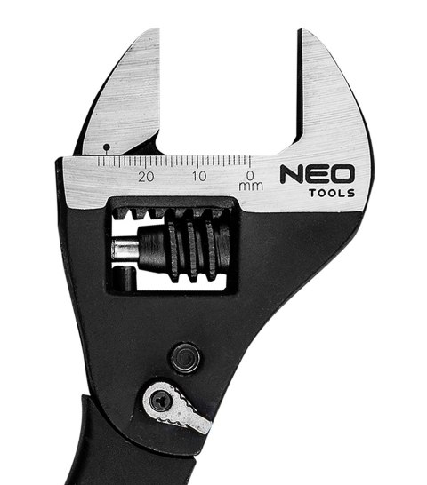 Klucz nastawny z zapadką 200 mm Klucz nastawny z zapadką 200 mm