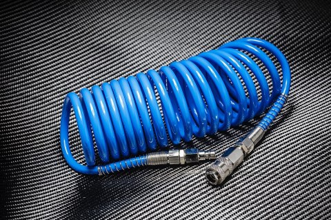 Przewód ciśnieniowy spiralny 6.5 x 10 mm, 15 m, PU Przewód ciśnieniowy spiralny 6.5 x 10 mm, 15 m, PU