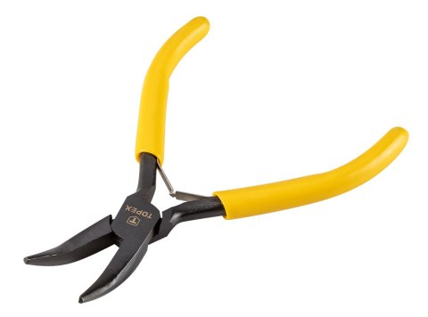 Szczypce precyzyjne wydłużone wygięte 125 mm Szczypce precyzyjne wydłużone wygięte 125 mm