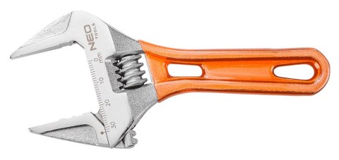 Klucz nastawny krótki 139 mm, zakres 0-32 mm Klucz nastawny krótki 139 mm, zakres 0-32 mm
