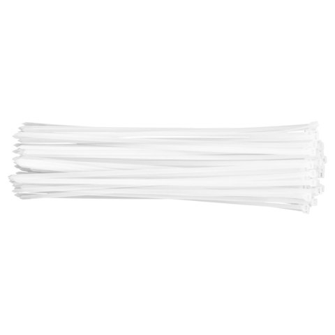 Opaski zaciskowe 7.6 x 500 mm, 75 szt., białe Opaski zaciskowe 7.6 x 500 mm, 75 szt., białe