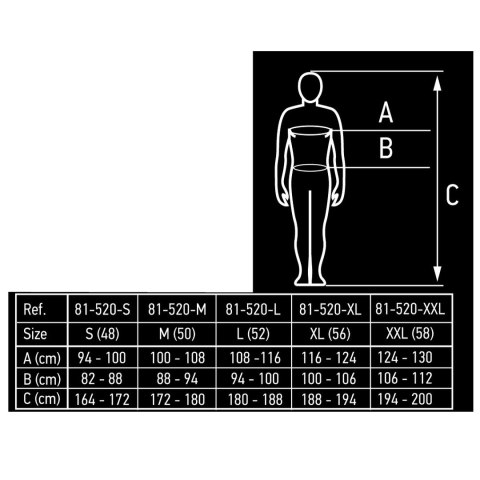 Bezrękawnik roboczy, dwustronny, jedna strona odblaskowa, żółta, rozmiar XXXL/60 Bezrękawnik roboczy, dwustronny, jedna strona odblaskowa, żółta, rozmiar XXXL/60