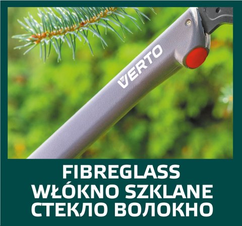 Sekator do gałęzi 520 mm, średnica cięcia 30 mm, uchwyty włókno szklane Sekator do gałęzi 520 mm, średnica cięcia 30 mm, uchwyty włókno szklane