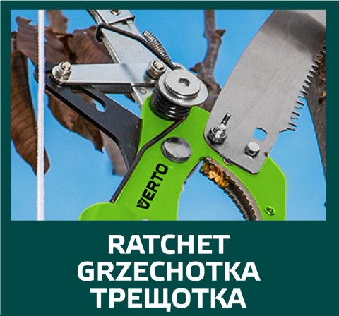 Sekator gąsienicowy z przekładnią i piłą ogrodową, średnica cięcia dla sekatora 30 mm Sekator gąsienicowy z przekładnią i piłą ogrodową, średnica cięcia dla sekatora 30 mm