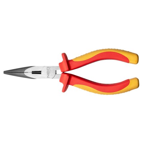 Szczypce wydłużone proste 160 mm, 1000V Szczypce wydłużone proste 160 mm, 1000V