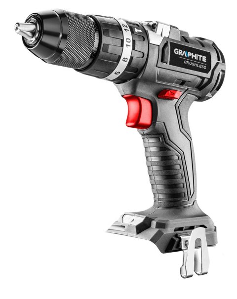 Wiertarko-wkrętarka akumulatorowa bezszczotkowa z udarem Energy+ 18V, Li-Ion, 13 mm, bez akumulatora Wiertarko-wkrętarka akumulatorowa bezszczotkowa z udarem Energy+ 18V, Li-Ion, 13 mm, bez akumulatora