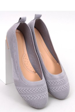 Baleriny z dzianiny NEWEY GREY - Inello Inello