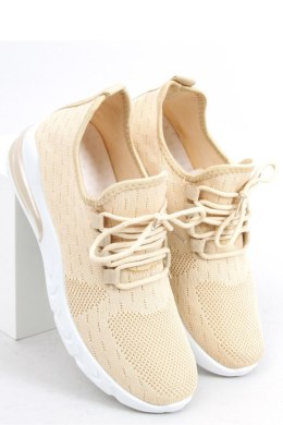 Buty sportowe skarpetkowe KESSI BEIGE - Inello Inello