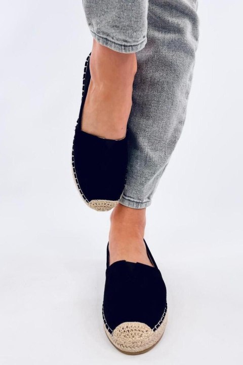 Espadryle damskie ANNICK BLACK - Inello Inello Espadryle damskie ANNICK BLACK - Inello Inello