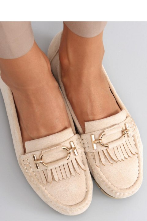 Mokasyny damskie LEIF KHAKI - Inello Inello Mokasyny damskie LEIF KHAKI - Inello Inello
