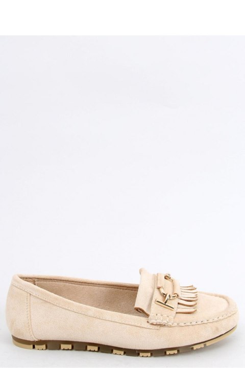 Mokasyny damskie LEIF KHAKI - Inello Inello Mokasyny damskie LEIF KHAKI - Inello Inello