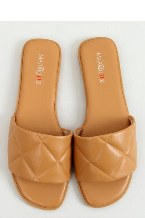 Sandał KLAPKI PIKOWANE CAMEL 5860 CAMEL - Inello Inello Sandał KLAPKI PIKOWANE CAMEL 5860 CAMEL - Inello Inello