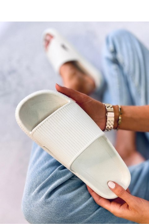 Sandał Klapki poduszkowe YANG WHITE - Inello Inello Sandał Klapki poduszkowe YANG WHITE - Inello Inello