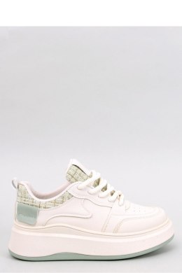 Sneakersy damskie pastelowe MOTIMES BEIGE GREEN - Inello Inello
