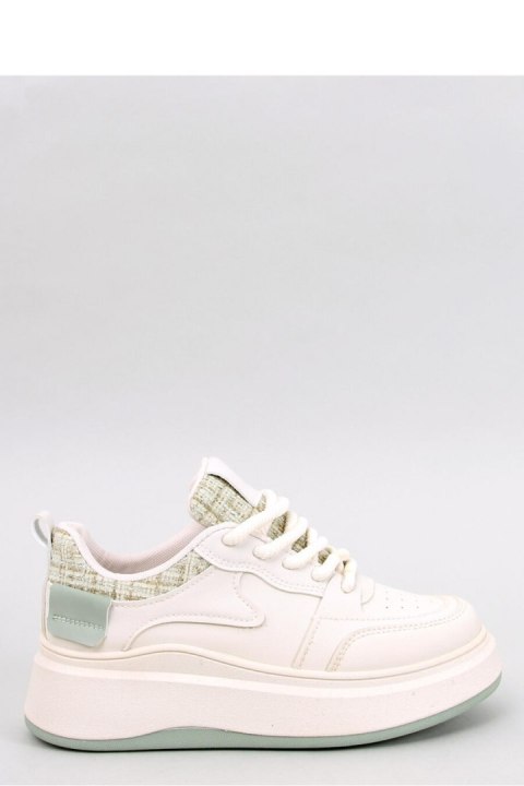 Sneakersy damskie pastelowe MOTIMES BEIGE GREEN - Inello Inello