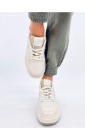 Sneakersy damskie pastelowe MOTIMES BEIGE GREEN - Inello Inello