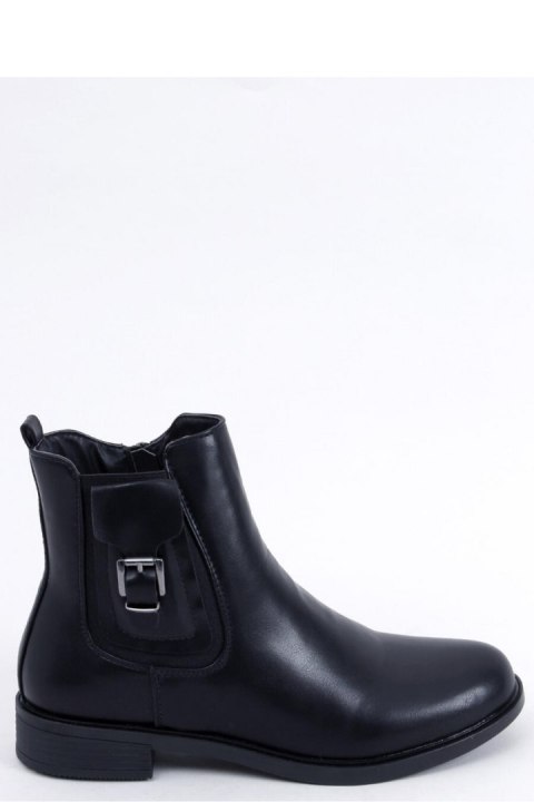 Sztyblety damskie BOONE BLACK - Inello Inello Sztyblety damskie BOONE BLACK - Inello Inello