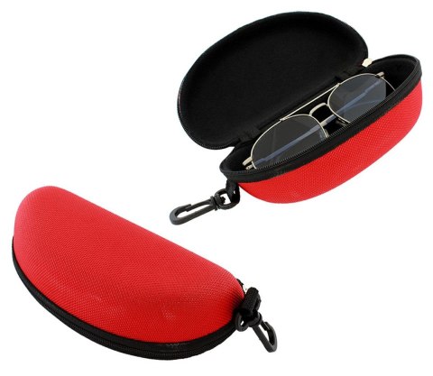 AG177F Twarde etui na okulary czerwone AG177F Twarde etui na okulary czerwone
