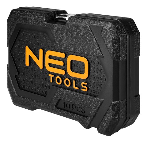 Nasadki udarowe 1/2", 10-24 mm, zestaw 10 szt., CrMo Nasadki udarowe 1/2", 10-24 mm, zestaw 10 szt., CrMo