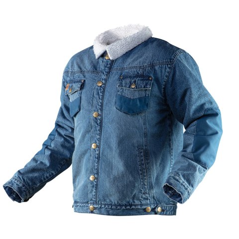 Kurtka jeansowa ocieplana DENIM, rozmiar S Kurtka jeansowa ocieplana DENIM, rozmiar S