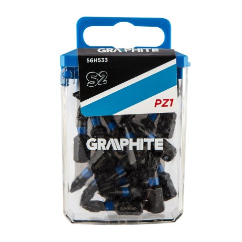 Bity udarowe PZ1 x 25 mm, 20 szt. Bity udarowe PZ1 x 25 mm, 20 szt.