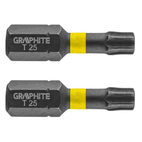Bity udarowe TX25 x 25 mm, 2 szt. Bity udarowe TX25 x 25 mm, 2 szt.
