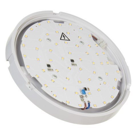 Lampa LED Maclean, Ścienno sufitowa, Kolor biały, W 1100lm, 15W, IP54, Kolor światła naturalny biały (4000K), MCE342 Lampa LED Maclean, Ścienno sufitowa, Kolor biały, W 1100lm, 15W, IP54, Kolor światła naturalny biały (4000K), MCE342