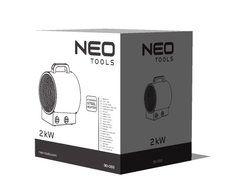 Nagrzewnica elektryczna 2kW przemysłowa Nagrzewnica elektryczna 2kW przemysłowa