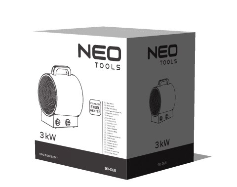 Nagrzewnica elektryczna 3kW przemysłowa Nagrzewnica elektryczna 3kW przemysłowa