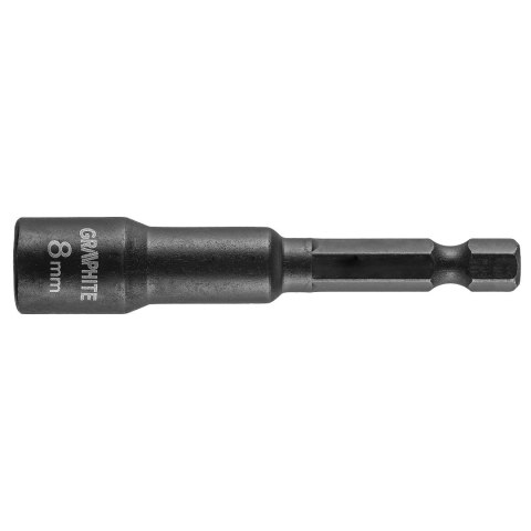 Nasadka udarowa, magnetyczna 8 x 65 mm Nasadka udarowa, magnetyczna 8 x 65 mm